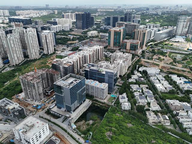 The Financial District, west Hyderabad